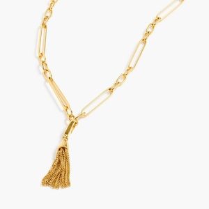 jcrew nwt RARE demi fine tassel charm pendant